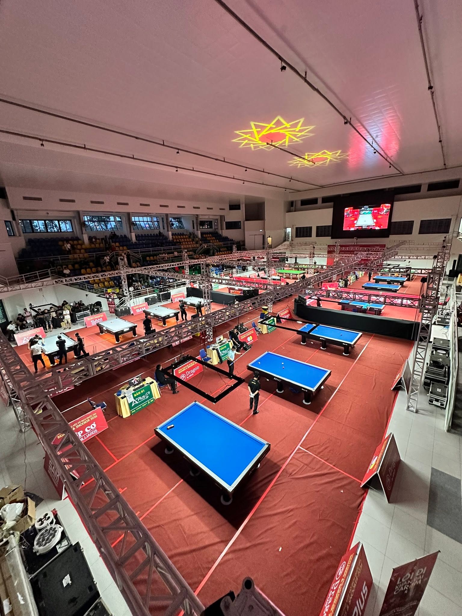 BTA Billiards lắp đặt bàn Pool tại Giải Vô Địch Quốc Gia